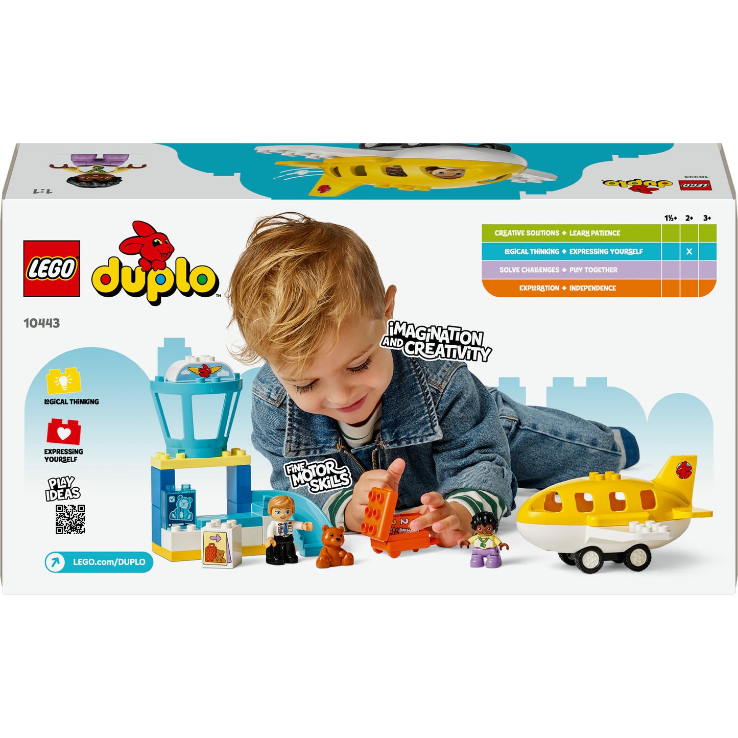 LEGO duplo - eerste bezoek aan de luchthaven constructiespeelgoed (10443)