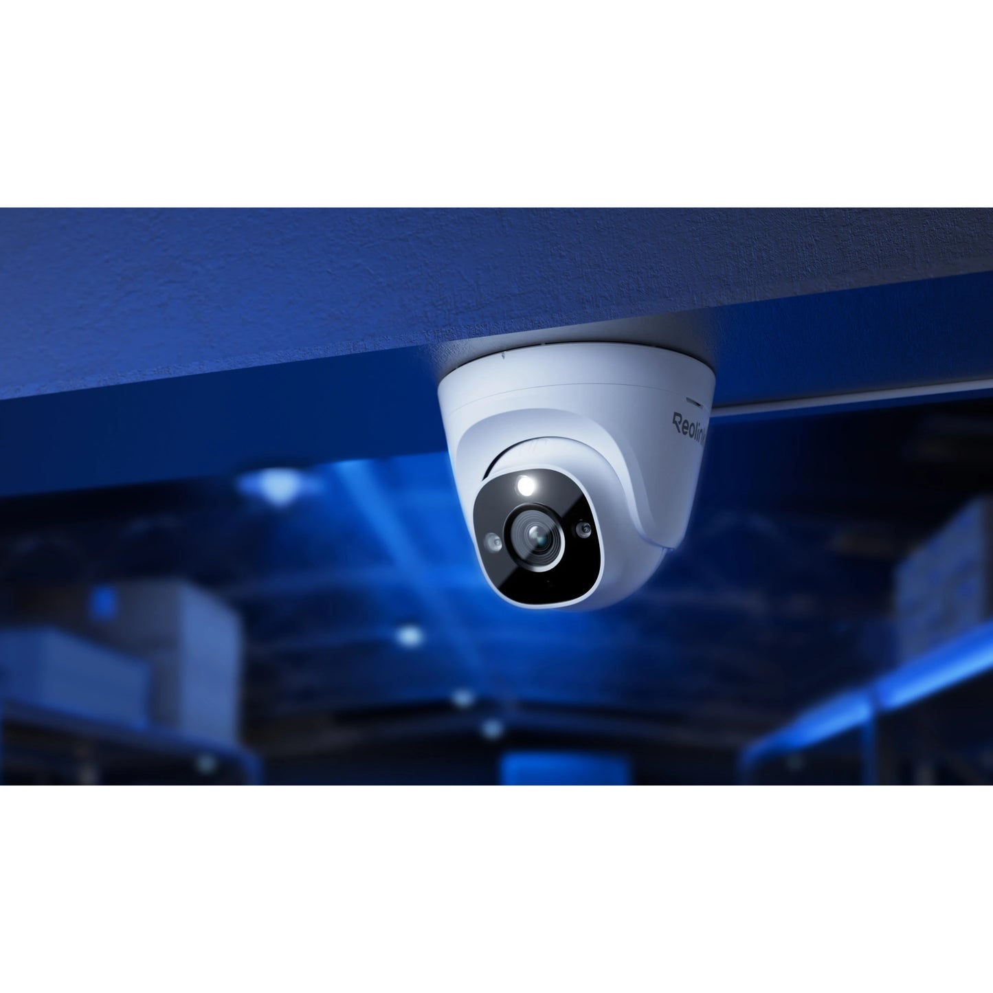 Reolink RP-PCT8M, slimme 4K 8MP PoE-beveiligingscamera met IR- kleurennachtzicht (Wit)