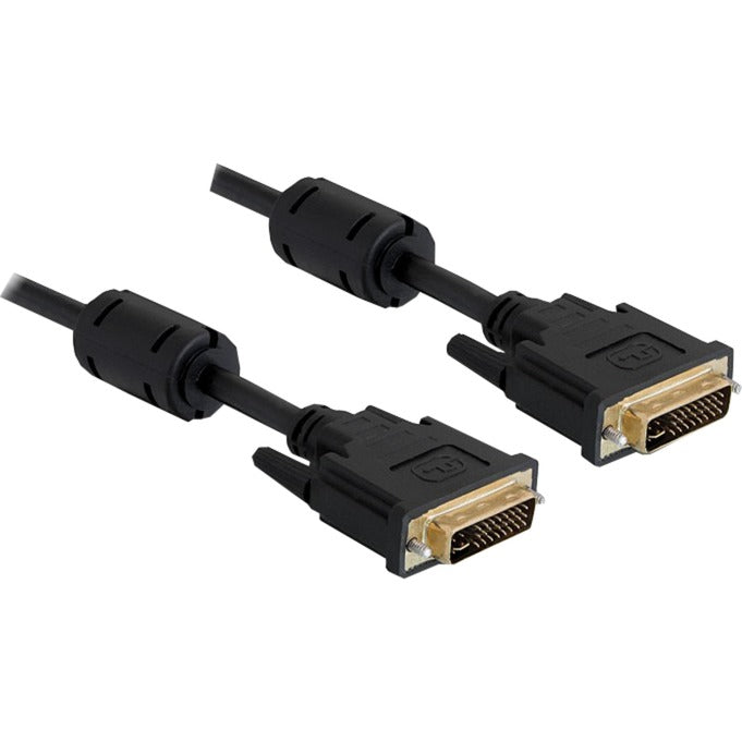 DeLOCK dvi 24+5 kabel (zwart, 1 meter)