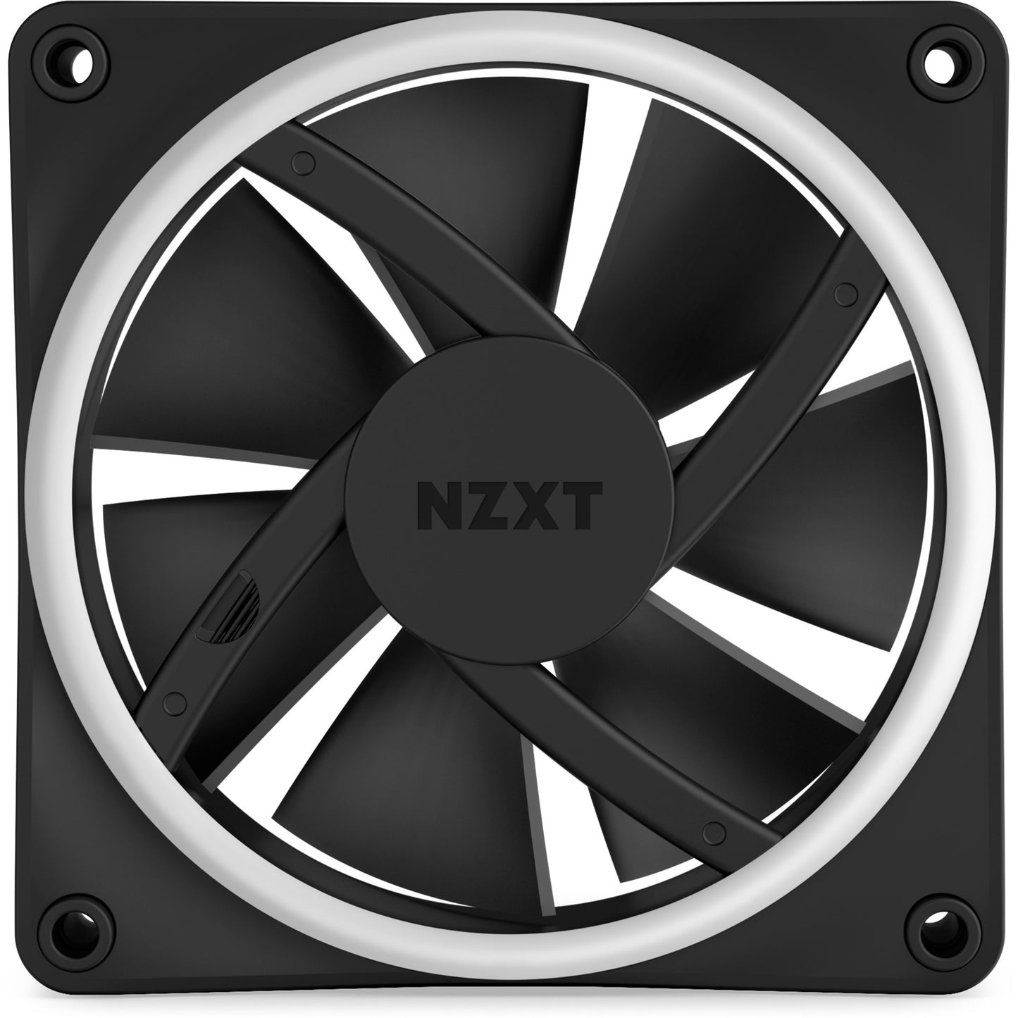 NZXT f120 rgb duo case fan (zwart, 120 x 120 x 25 mm, pwm, zonder controller)