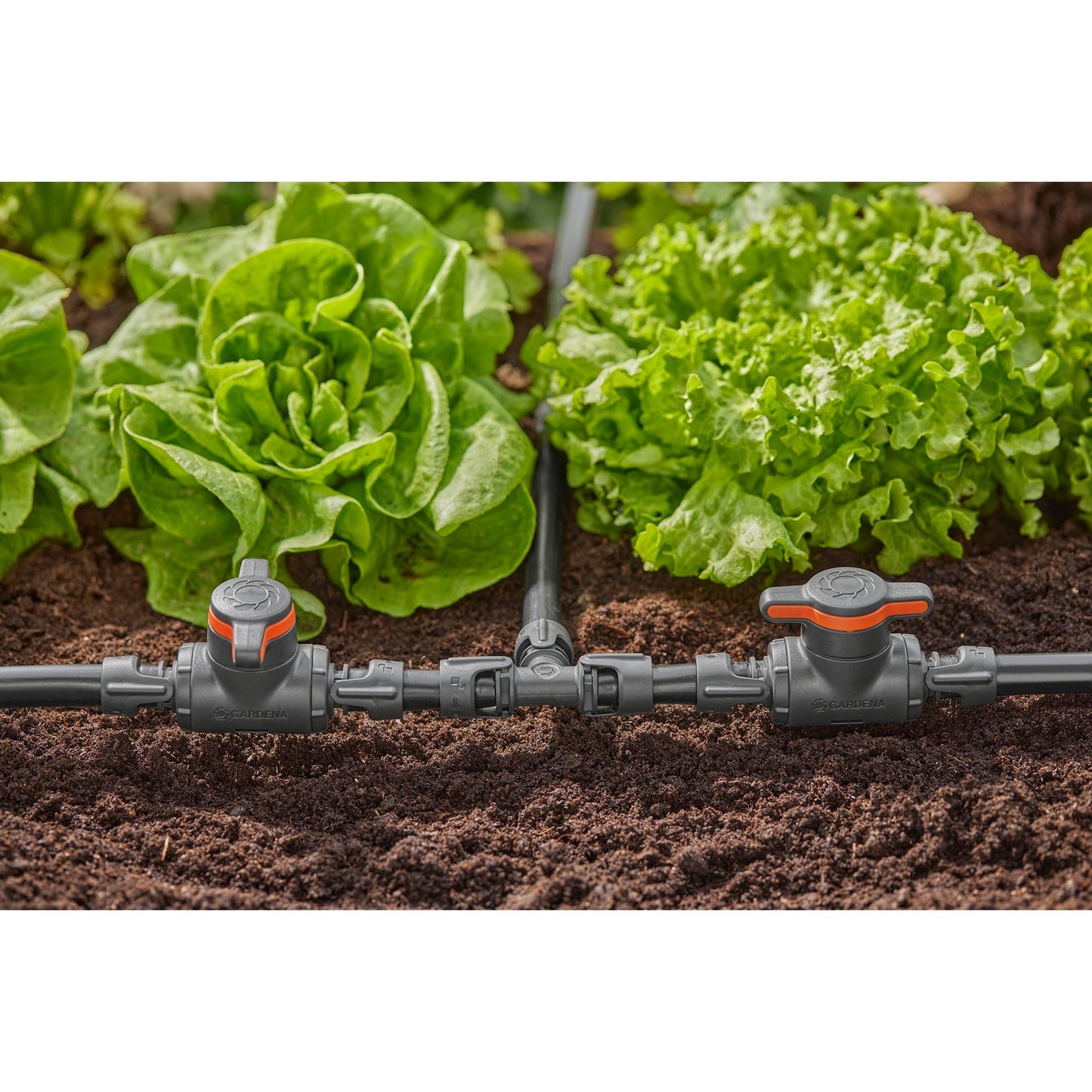 GARDENA t-stuk 13 mm (1 2 ) verbinding (donkergrijs, 2 stuks)