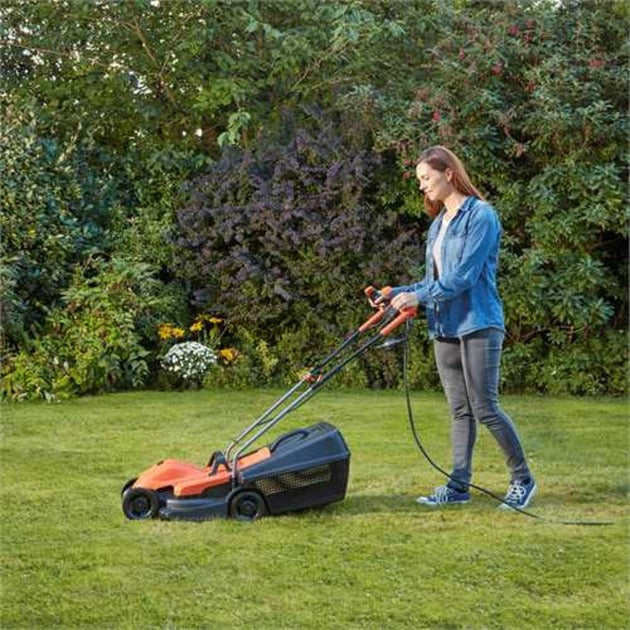 BLACK+DECKER grasmaaier bemw451bh (oranje zwart)