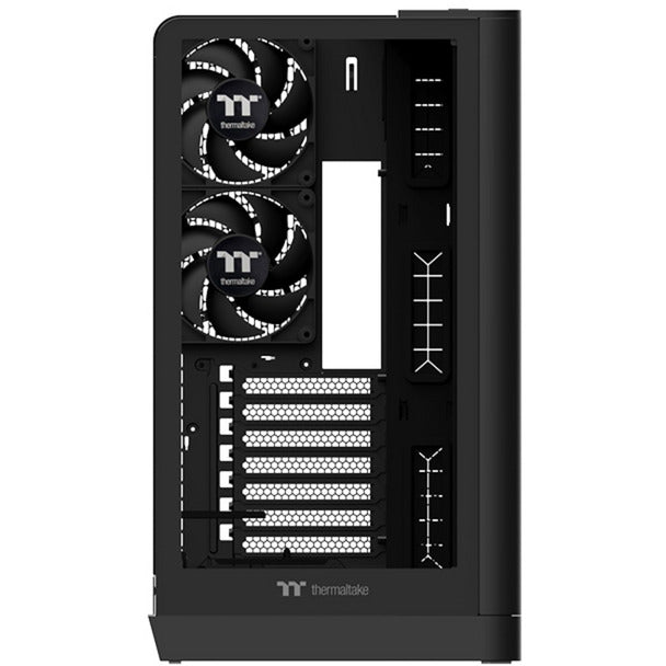 Thermaltake view 390 tg midi tower behuizing (zwart | 2x usb-a | 1x usb-c | tempered glass)