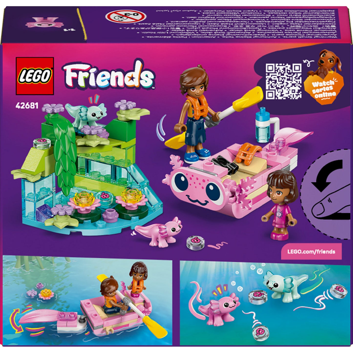 LEGO friends - axolotlavontuur constructiespeelgoed (42681)