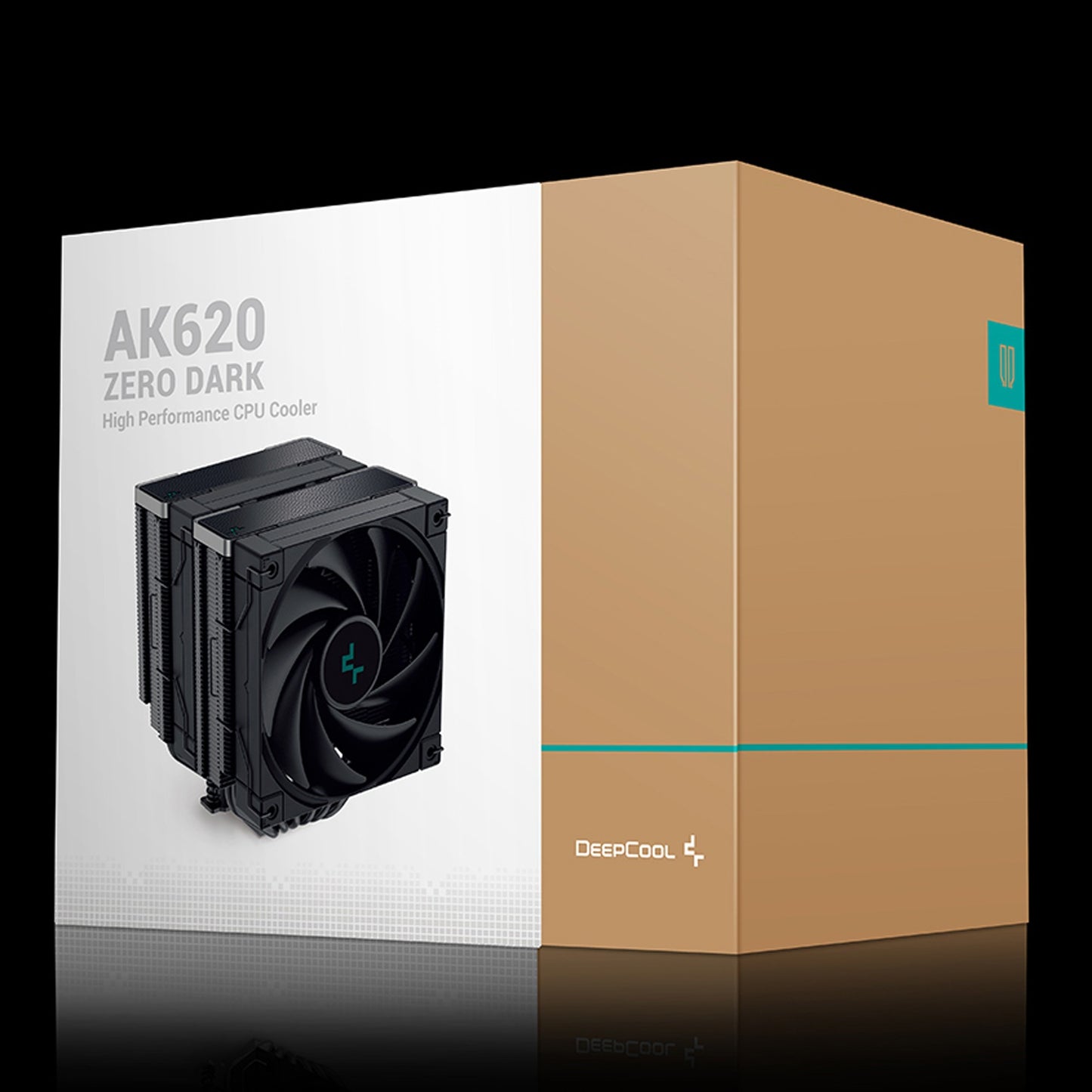 DeepCool ak620 zero dark cpu-koeler (zwart)