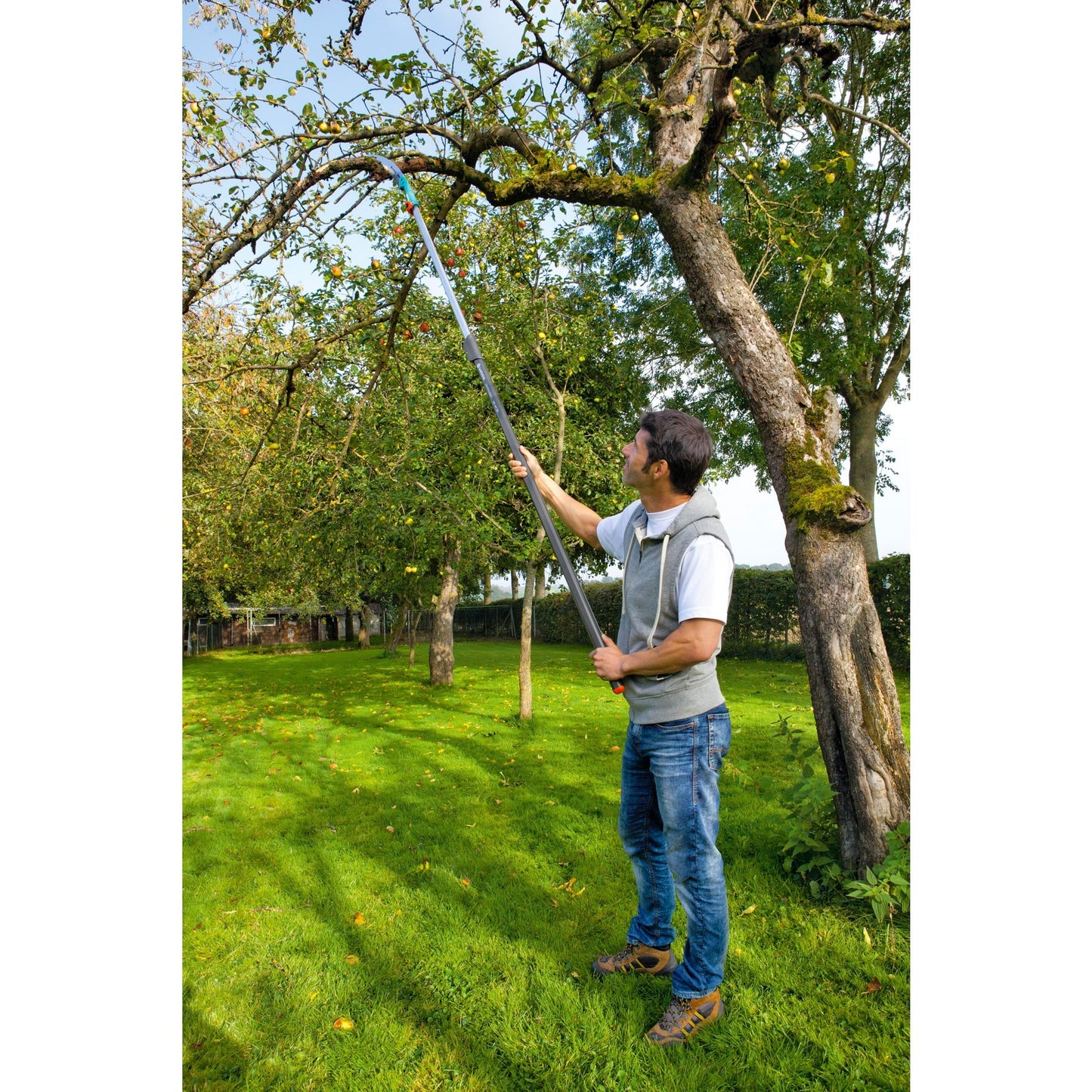GARDENA combisystem-snoeizaag 300 p gebogen (turquoise, 8739-20)