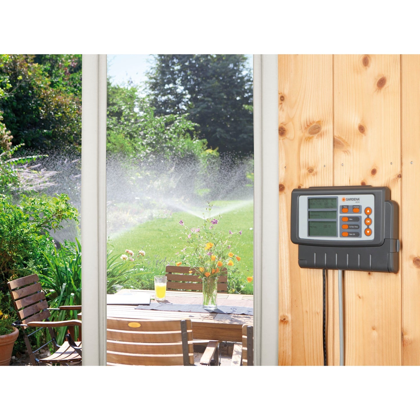 GARDENA classic besproeiingscomputer 6030 (grijs, 1284-20)
