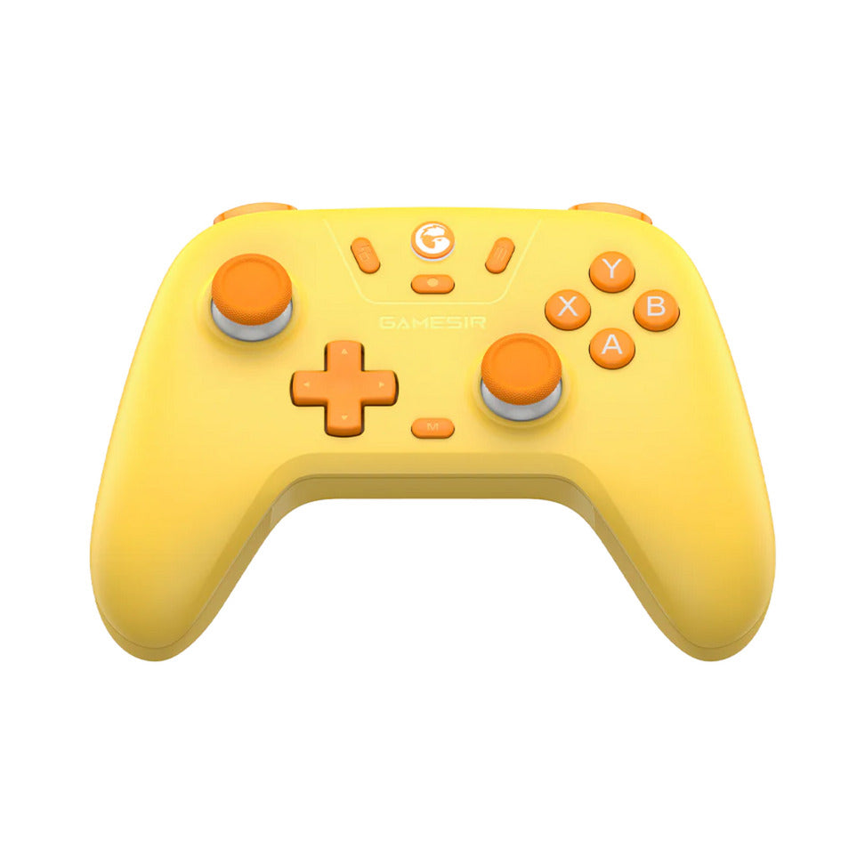 GameSir Nova Lite Multiplatform Controller (Geel, PC, Steam, Android, iOS, Switch, Bluetooth 2.4 GHz USB)