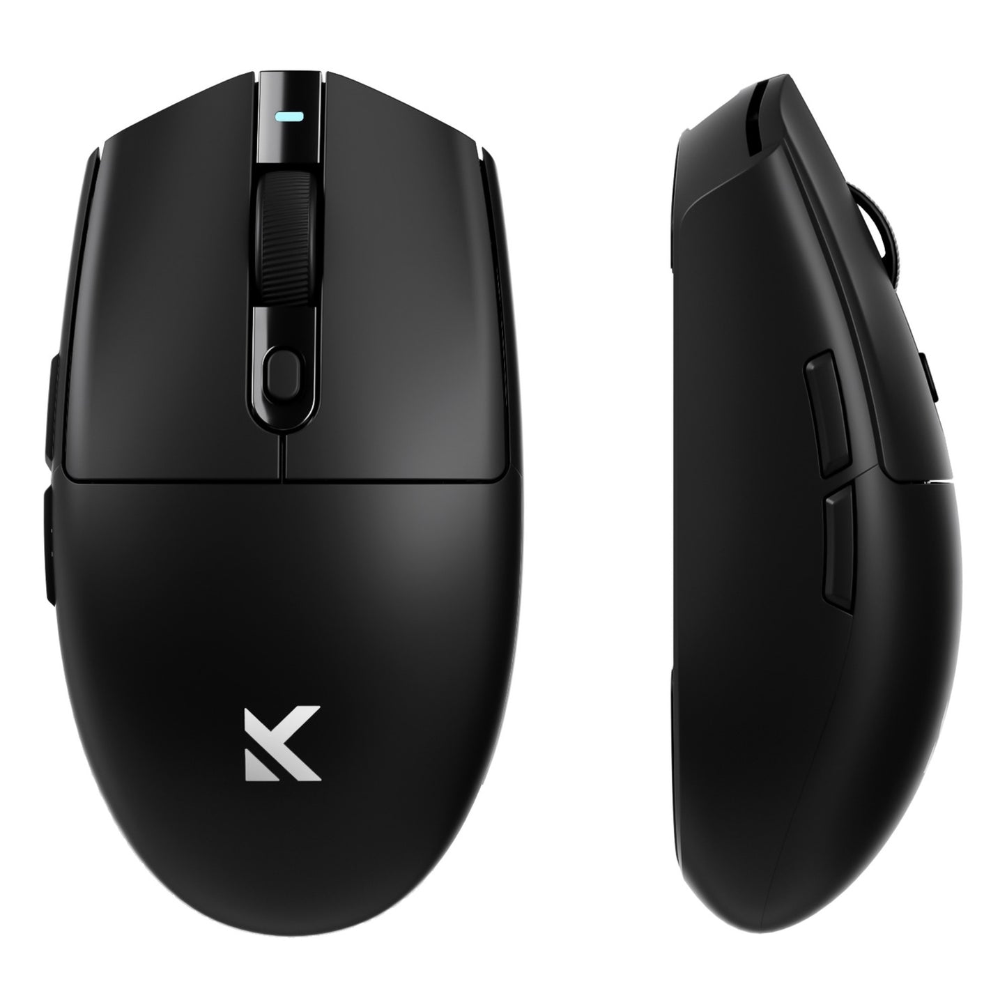 MCHOSE G3 draadloze gaming muis (Zwart, Tot 12.000 DPI, 2.4 GHz USB-C Bluetooth)
