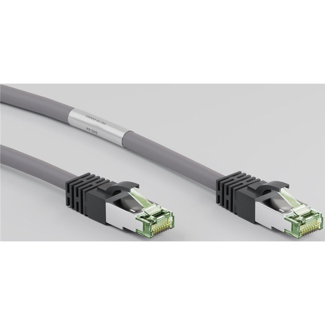 Goobay patchkabel cat.8.1 s ftp (grijs, 0,25 meter)