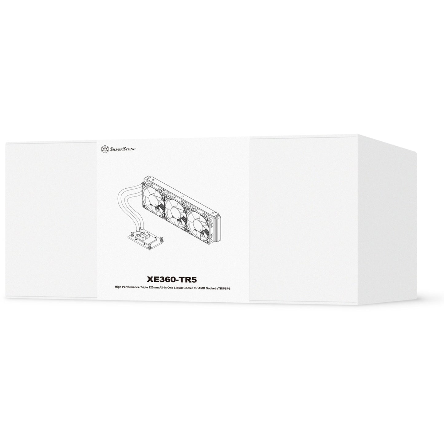 SilverStone xe360-tr5 waterkoeling (zwart)
