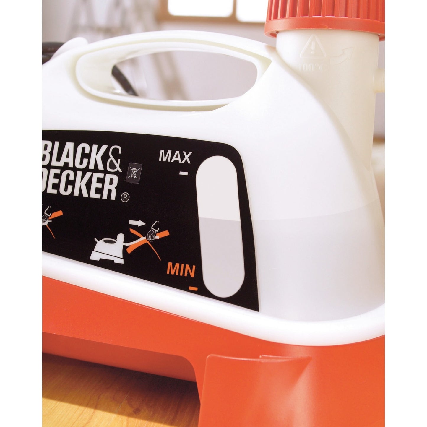BLACK+DECKER kx3300 behangafstomer (oranje zwart)