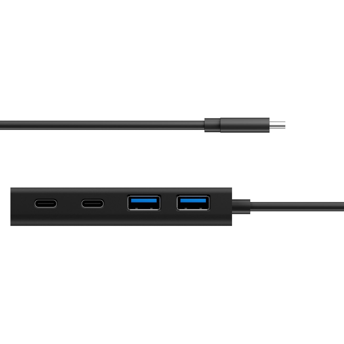 ICY BOX ib-hub1426-cpd usb-hub (zwart)