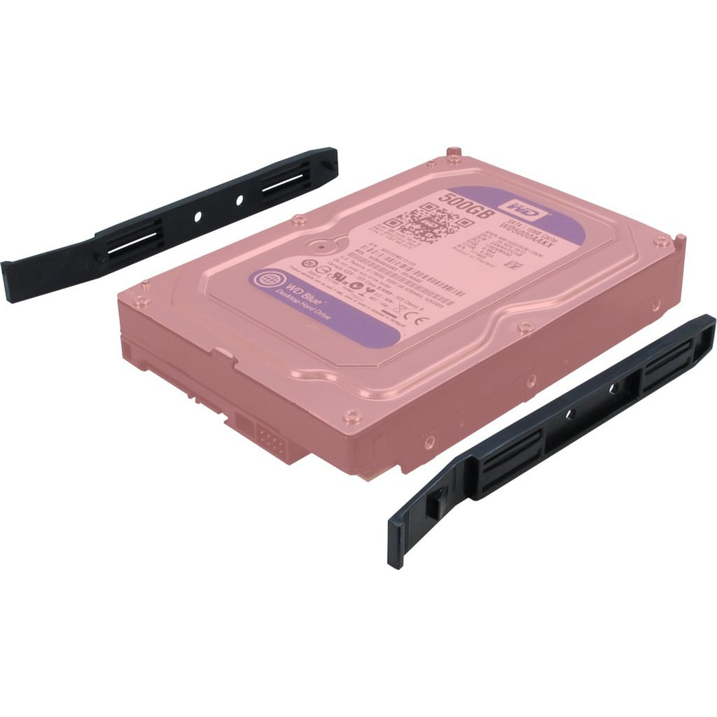 Inter-Tech 4u 40248 rack behuizing (zwart | 2x usb-a)