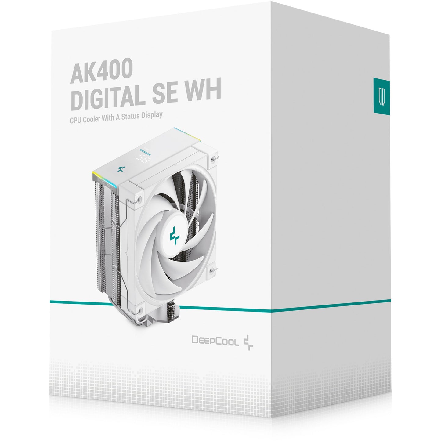DeepCool ak400 digital se rgb cpu-koeler (wit)