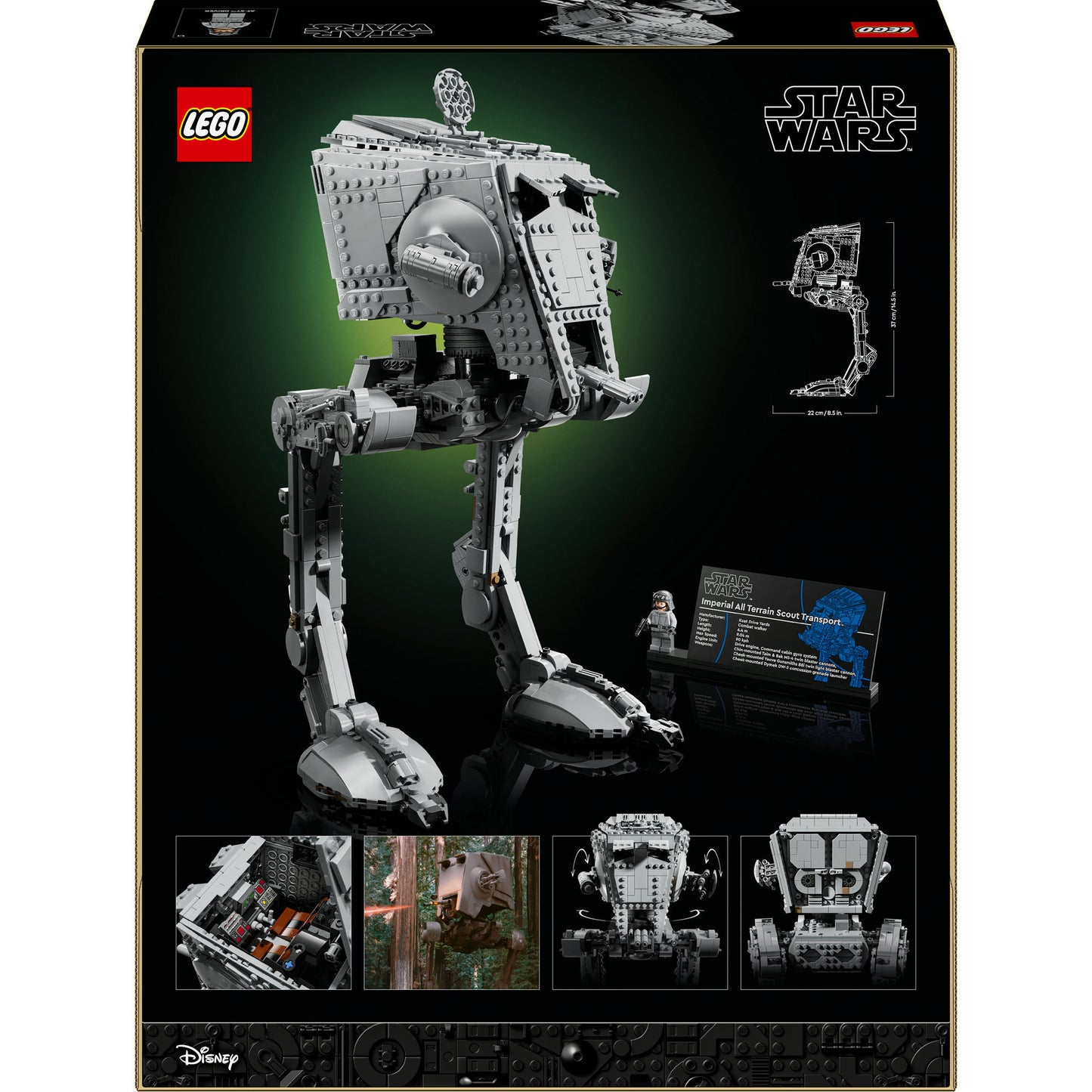 LEGO star wars - at-st walker constructiespeelgoed (75417)