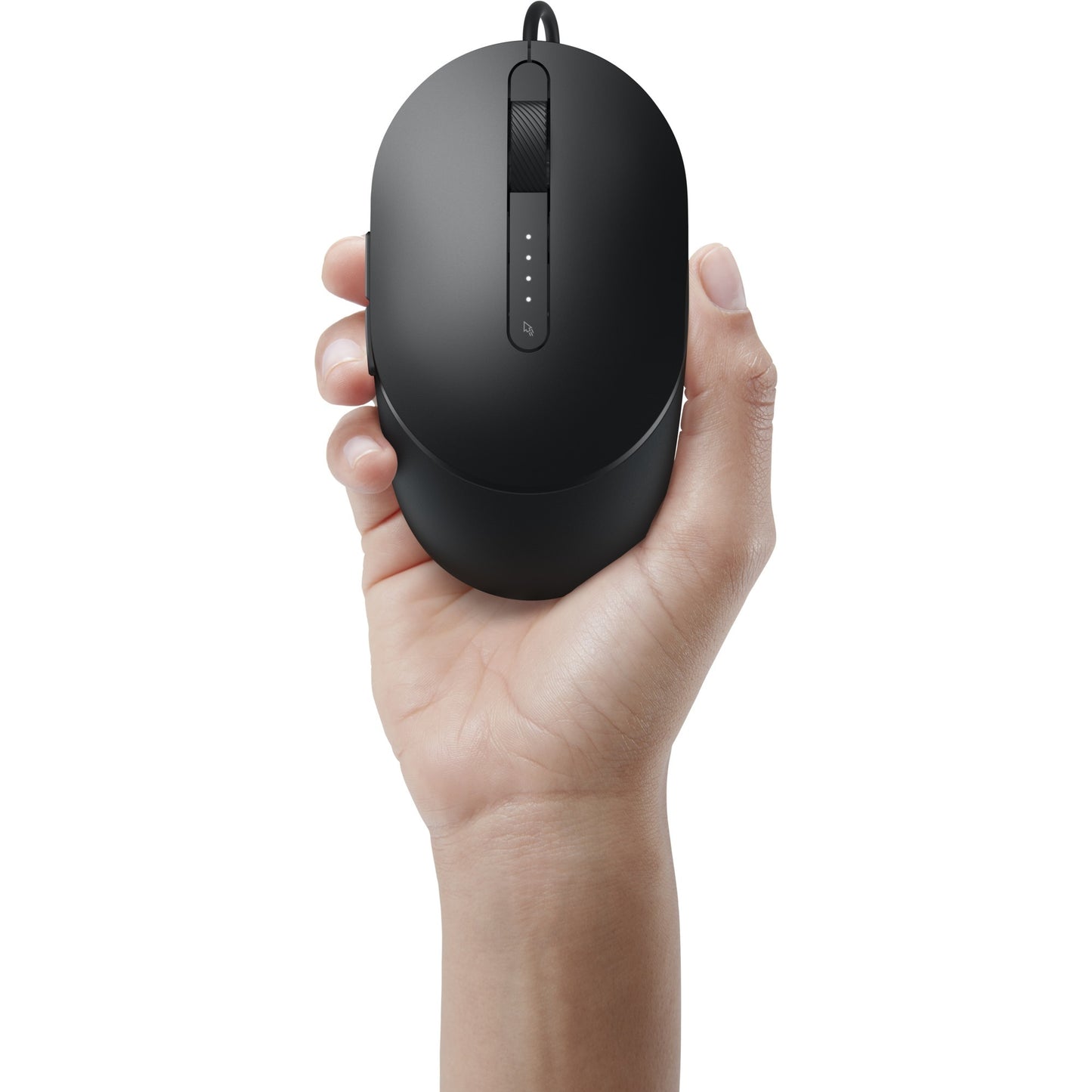 Dell laser wired mouse ms3220 (zwart, 3200 dpi)