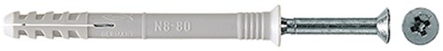 Fischer n 8x60 20 s nagelplug (50) 50 st - 50356