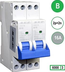 Enzo Fornuis automaat 2 x 16a b kar 2p sep - 4518072