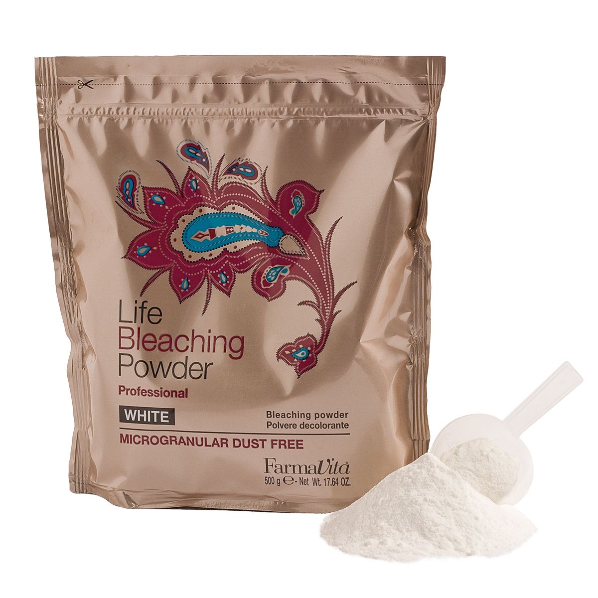 FarmaVita life blondeerpoeder stuifvrij wit 500gr