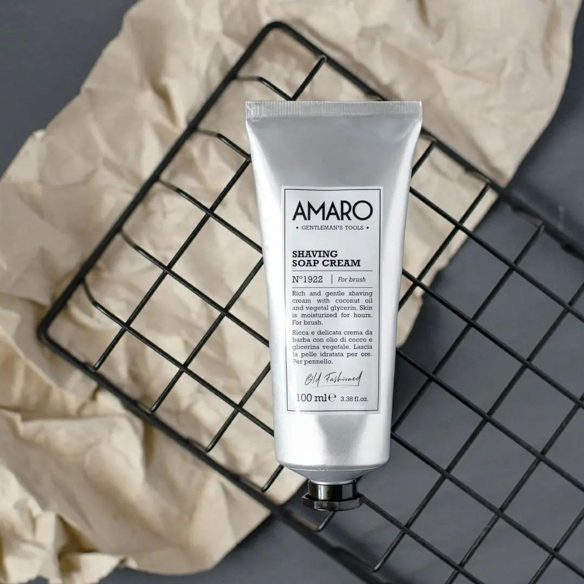 FarmaVita amaro shaving soap cream 100ml