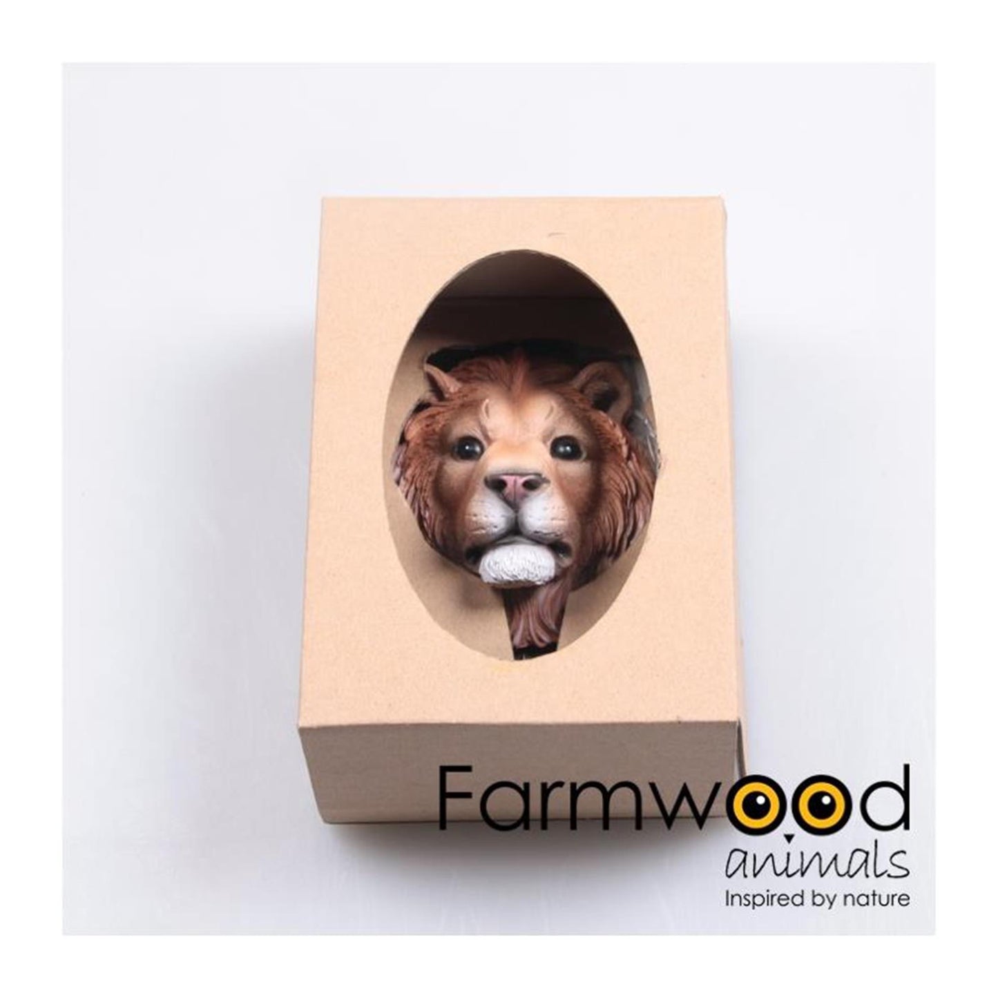 Farmwood Animals Kapstok haak hook'd! leeuw 5x7,5x12cm