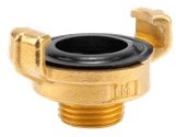 Gardena snelschroefdraadkoppeling | met buitendraad | 21 mm (g 1 2 ) - 7112-20 - 7112-20