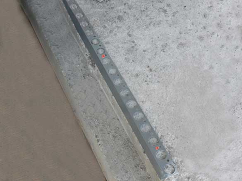 GB hoeklijn t.b.v. zandcementdekvloer 90x60x1150 verzinkt | 1 stuk - 105090