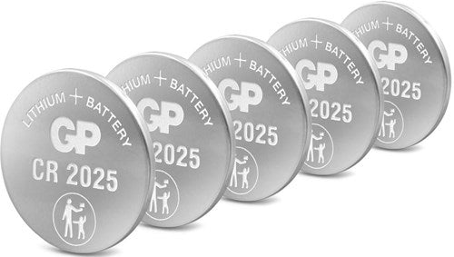 GP cr2025 lithium 3volt blister 5 - 3212344