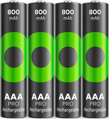 GP nimh oplaadbare batterij aaa 800ma blister(4) - 3311490