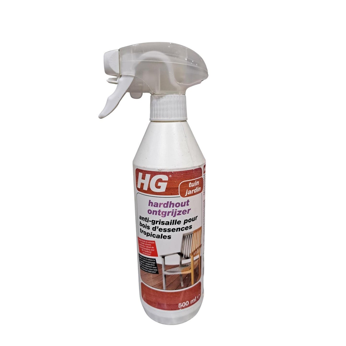 HG hardhout ontgrijzer 500ml