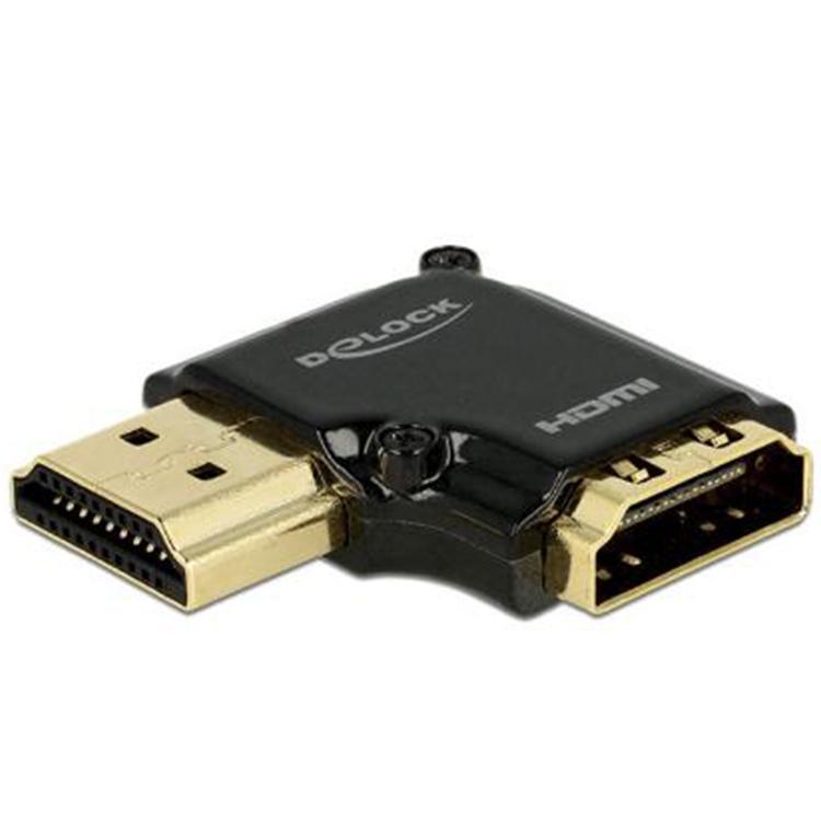 HDMI A Koppelstuk haaks naar rechts