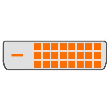 HDMI - DVI verloopstekker