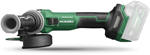 Hikoki g1813dve w4z accu haakse slijpmachine | 18v | variabel toerental | 125 | zonder accu's en lader