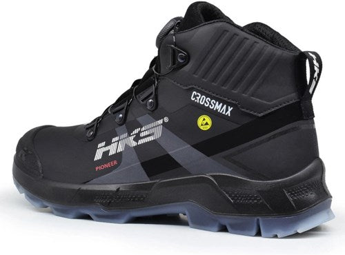 HKS Werkschoenen Hks werkschoen pioneer boa s3s hoog + kn | zwart | maat 41 - 4040005162415