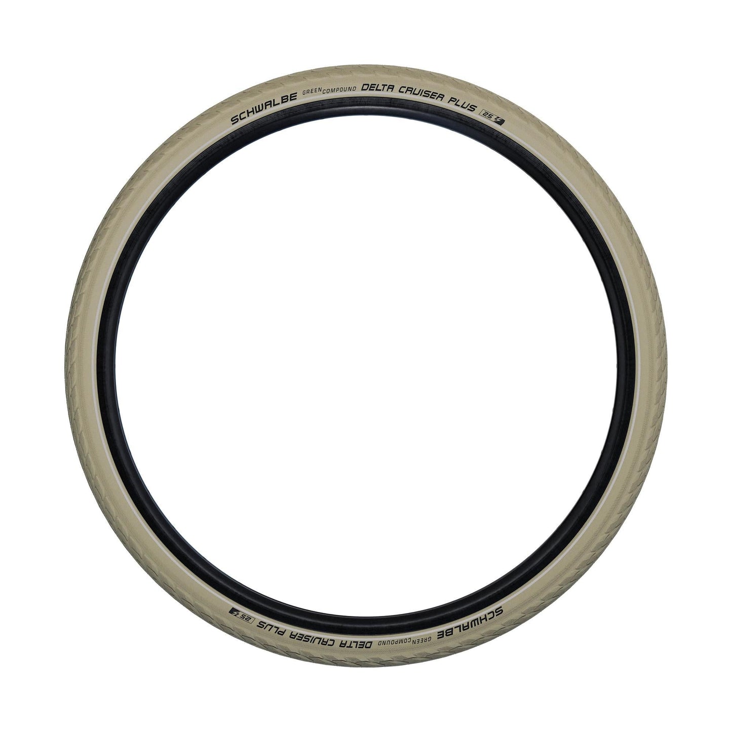 Schwalbe buitenband 28x1 1 2 40-635 delta cruiser plus creme reflex
