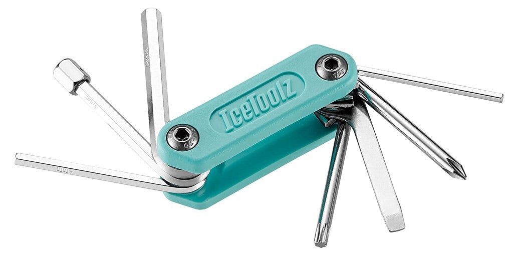 IceToolz gereedschapset 8-delig, sportive-8, rvs, 95h1