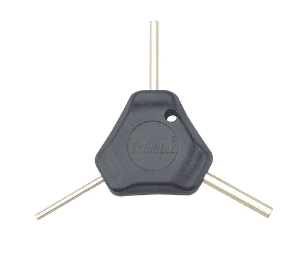 IceToolz inbussleutel 3 4 5 mm, y-sleutel, 70a1