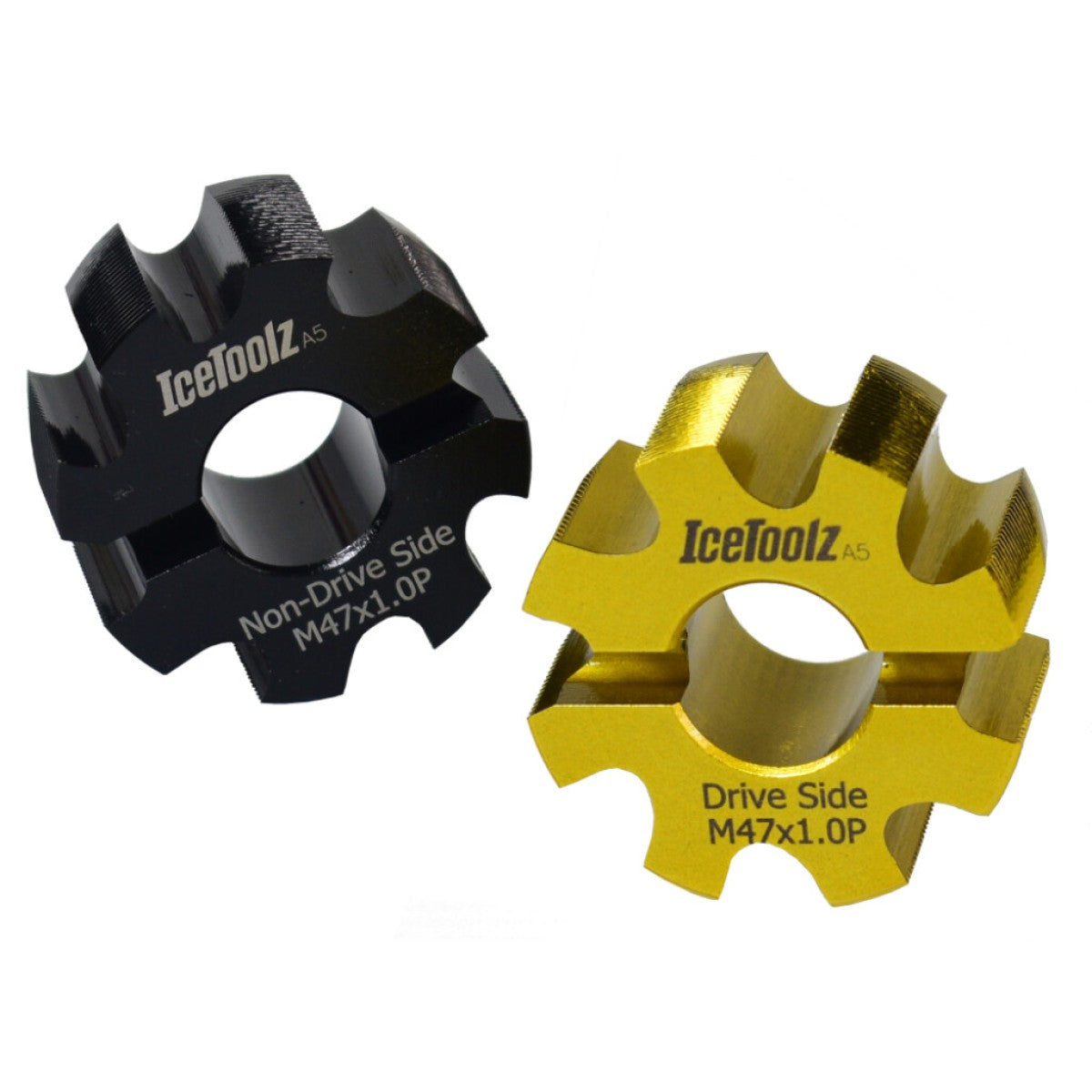 IceToolz trapasgereedschap tap set t47 bb m47 x 1.0, e173d