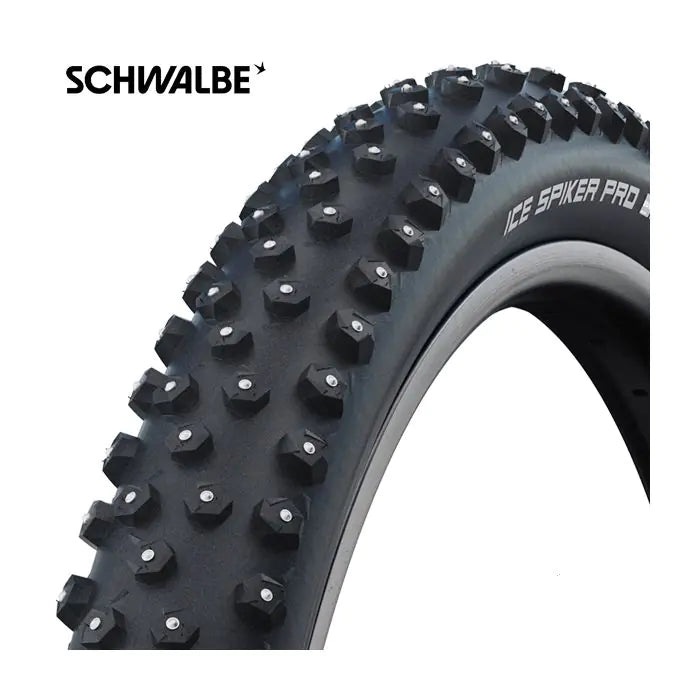 SCHWALBE 27.5x2.25 (57-584) ice spiker pro raceguard (378 spikes) zwart draad 11100939