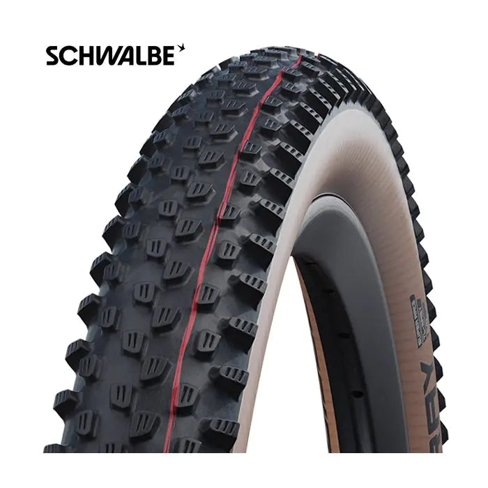SCHWALBE Vouwband racing ray super race 29 x 2.35 60-622 mm - transparant sidewall