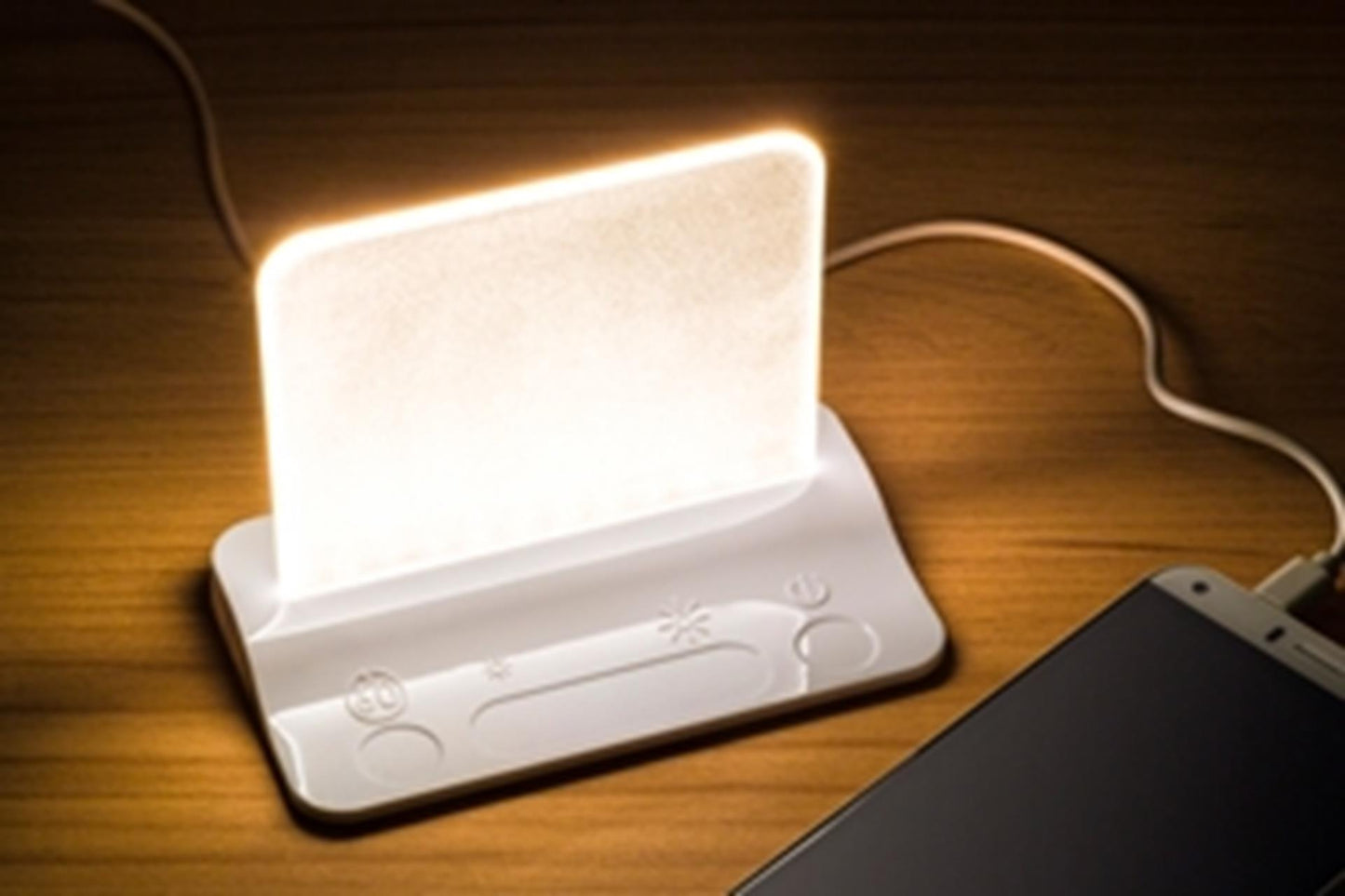 CosyDecor Integral led usb tafellamp wit dimbaar