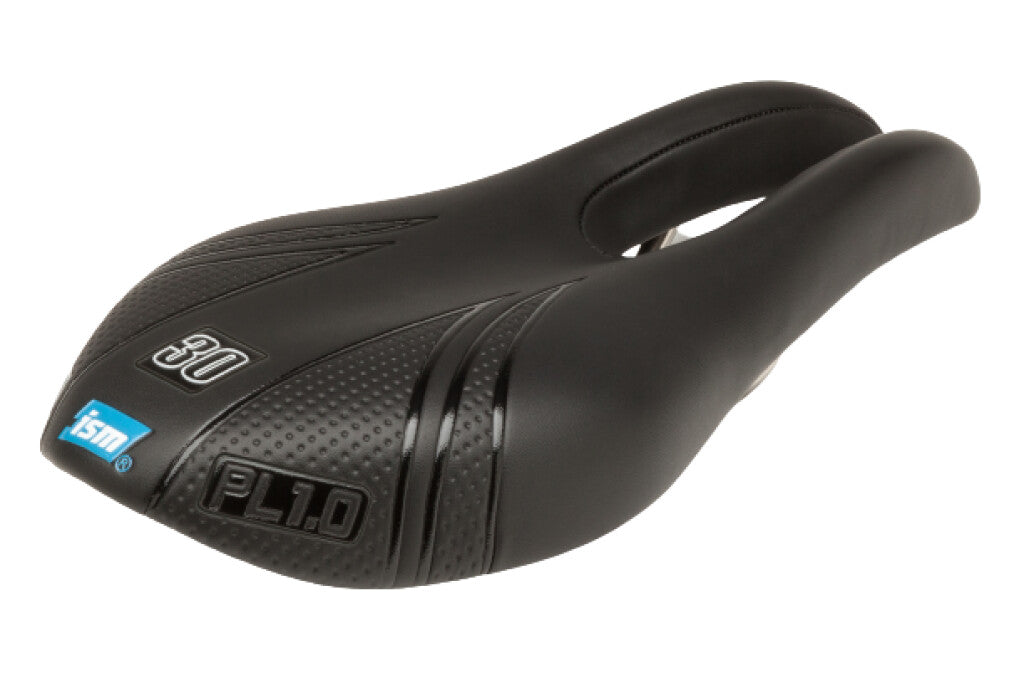 ISM zadel pl1.0 performance long, 30 padding, zwart