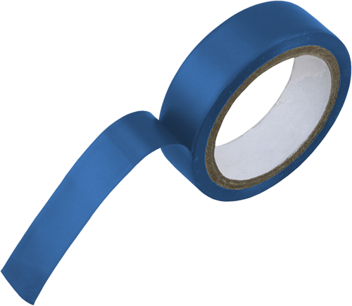Enzo Isolatietape | 15 mm | 4.5 m | blauw - 00.425.67