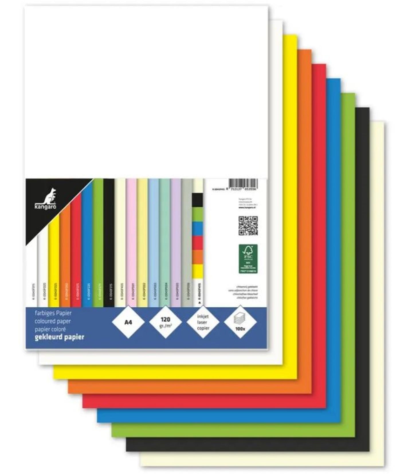 Kangaro Kopieerpapier a4 120gr 100vel