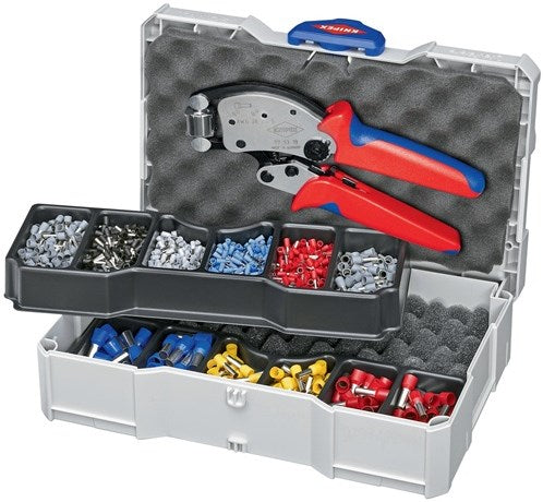 Knipex assortiment adereindhulzen | 1191-delig 0,5-16 mm² in systainer | 1 stuk - 97 90 13 97 90 13