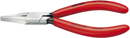 Knipex grijptang voor fijnmechanica zwart geatramenteerd met kunststof bekleed 125 mm - 3711125