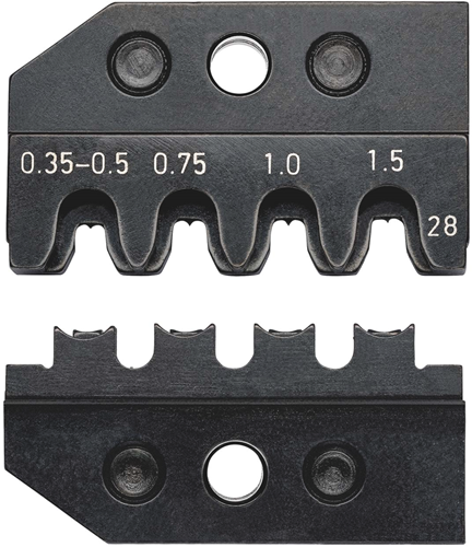 Knipex krimpprofiel | voor stekkers uit de amp superseal 1.5-serie van tyco electronics - 97 49 28