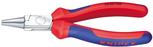 Knipex rondbuigtang verchr. comfort 160 mm - 22 05 160 - 2205160