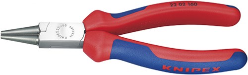 Knipex rondbuigtang zwart geatramenteerd met meer-componentengrepen 140 mm - 2202140